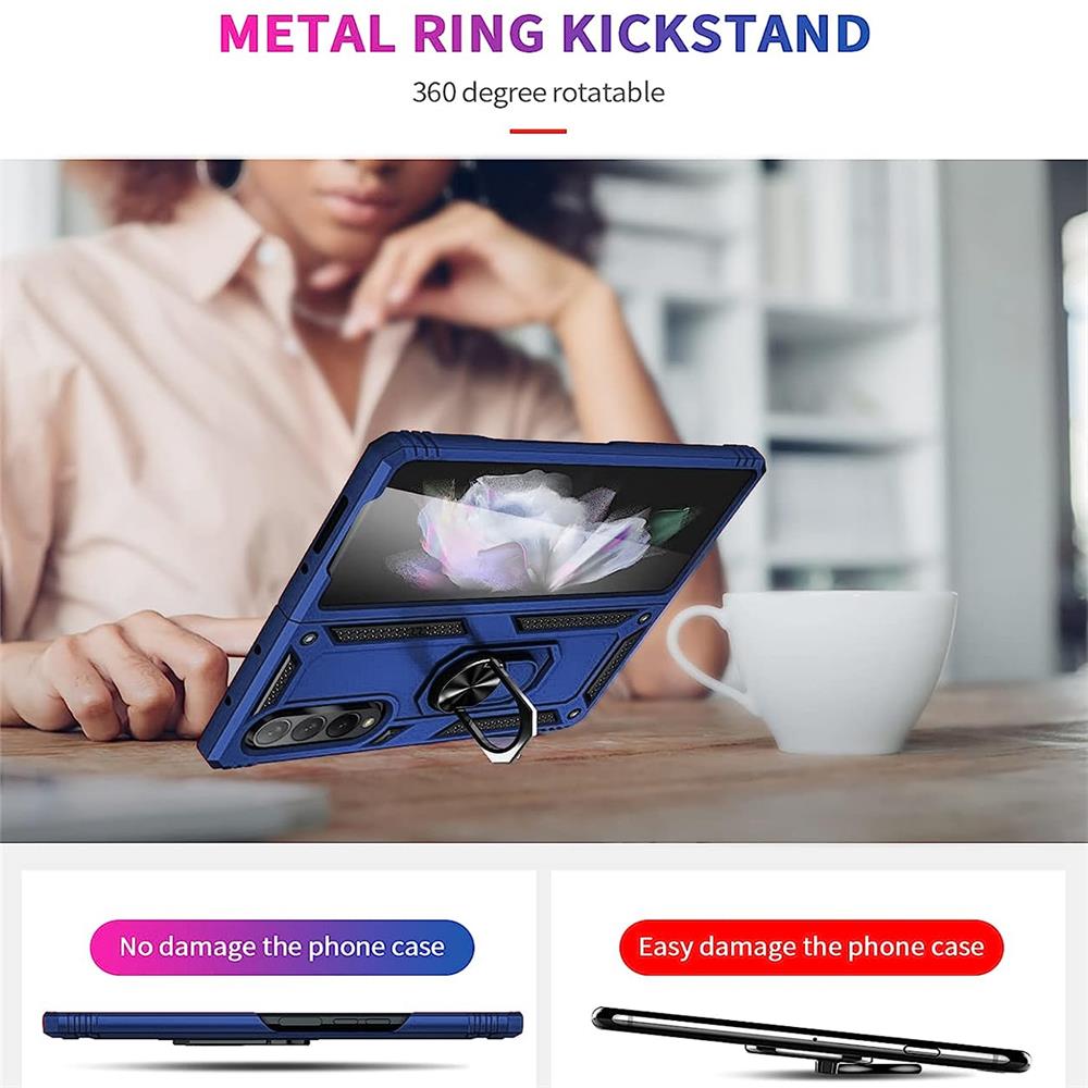 Army Case für Samsung Galaxy Z Fold 4 in Blau