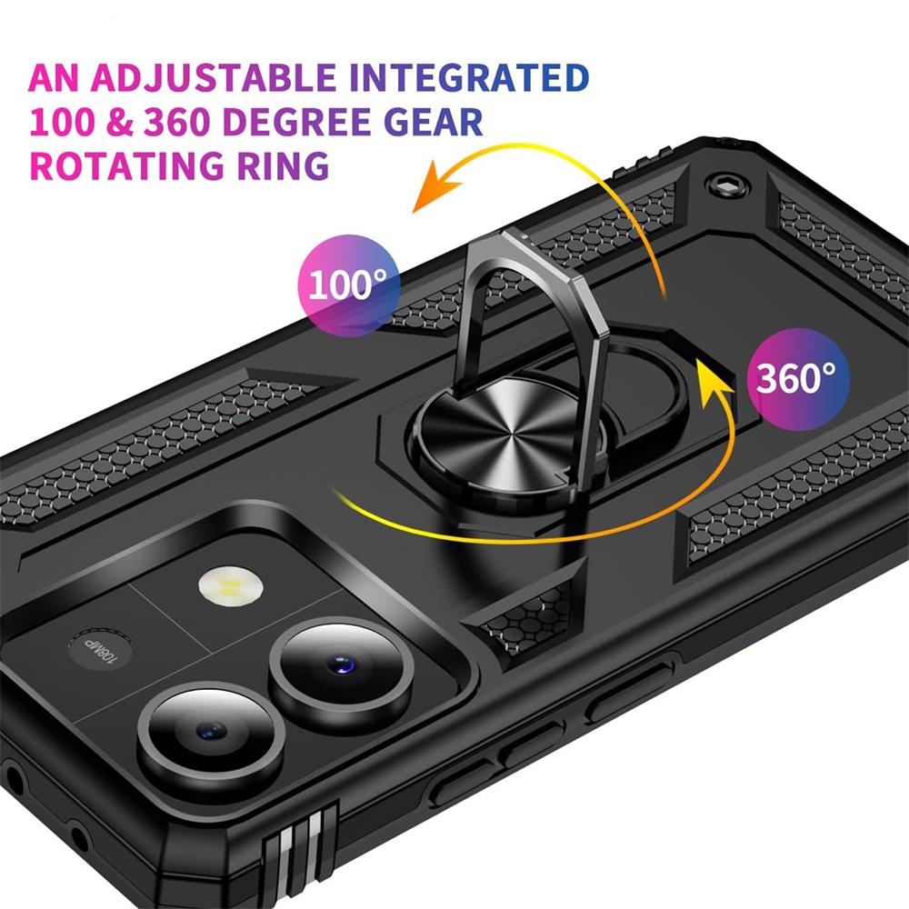 Army Case für Xiaomi Redmi Note 13 Pro 5G in Schwarz