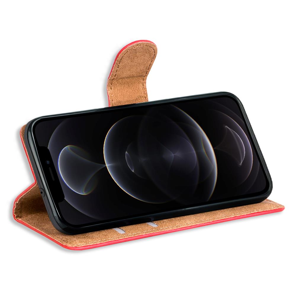 Basic Wallet für Apple iPhone 12 Pro Max in Rot
