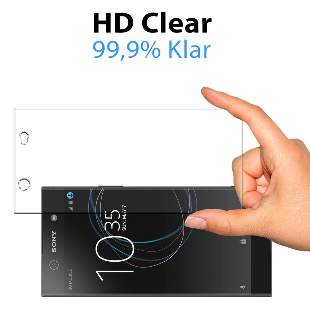Glas 2in1 für Sony Xperia XA1 Ultra