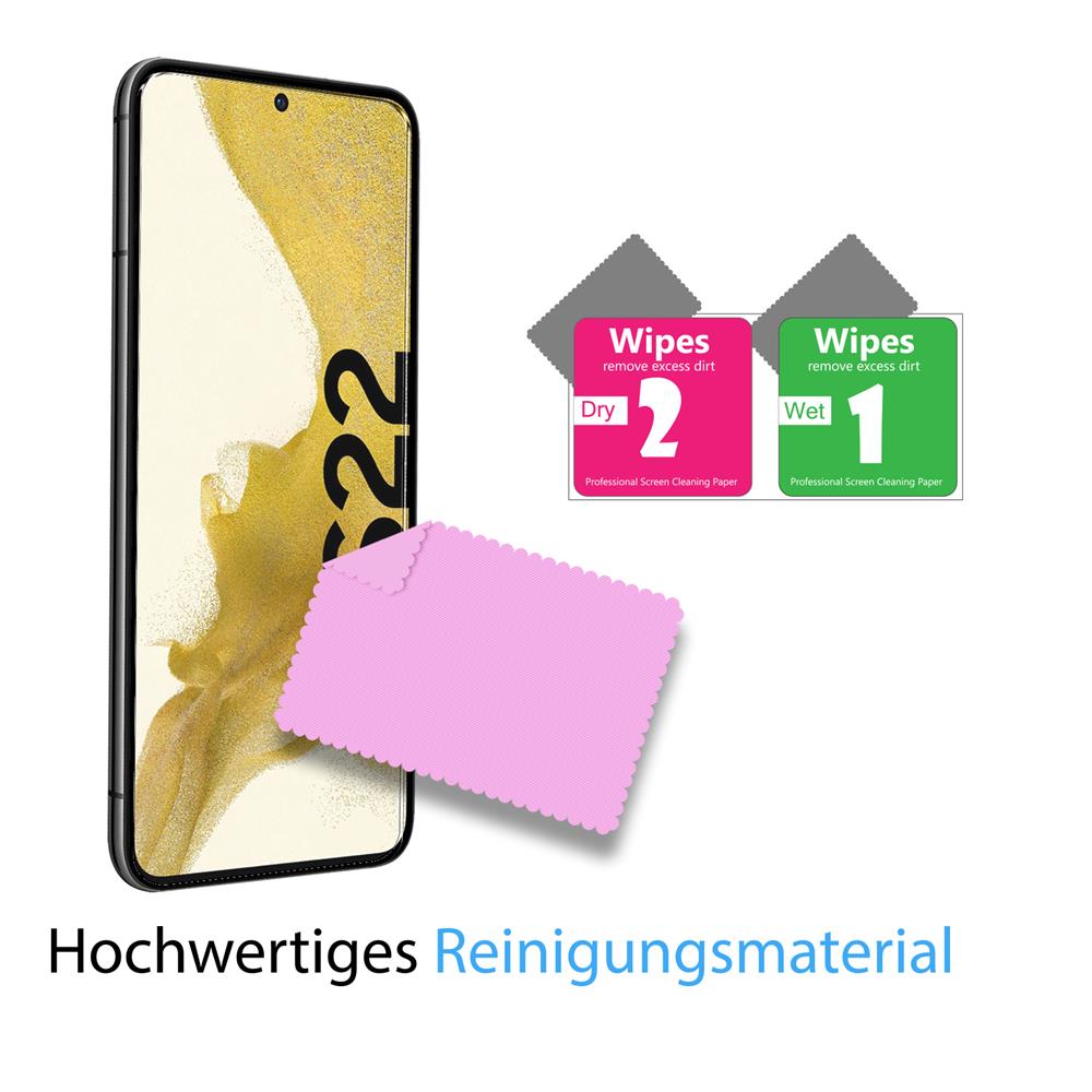 4in1 Glas Set für Samsung Galaxy S22