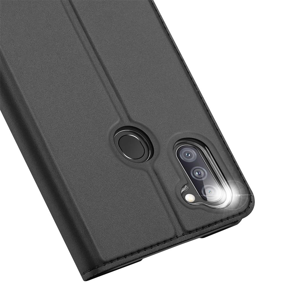 Electroplated Flip für Samsung Galaxy M11 in Schwarz