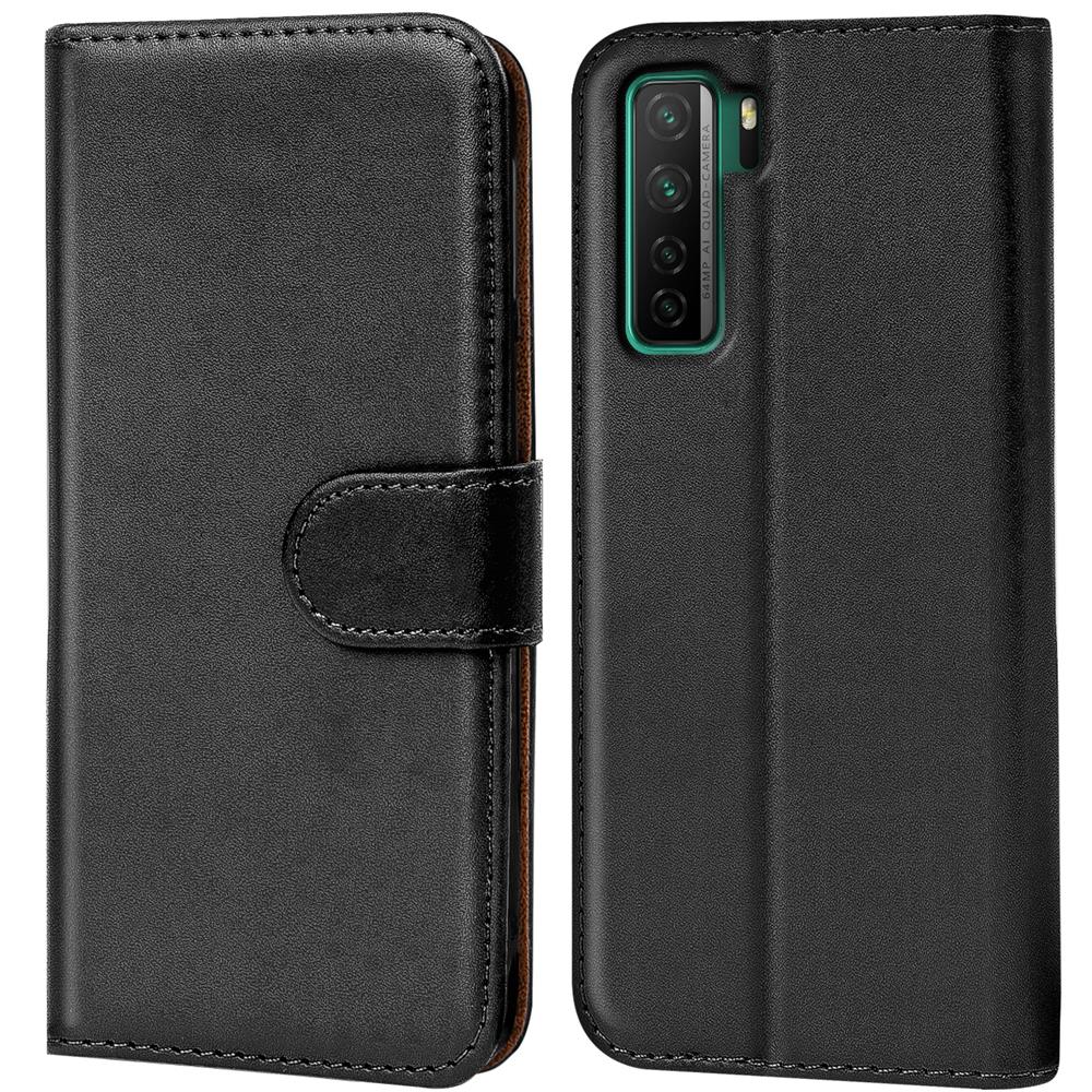 Basic Wallet für Huawei P40 Lite 5G in Schwarz