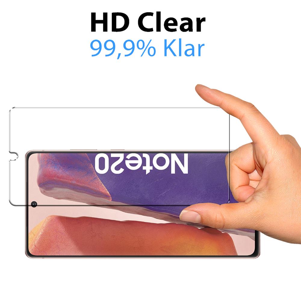 Glas 2in1 für Samsung Galaxy Note 20