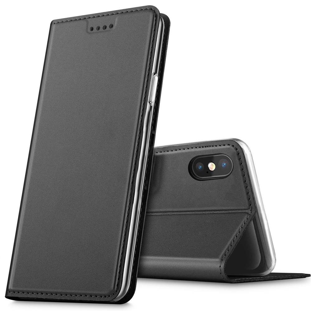 Electroplated Flip für Apple iPhone XS Max in Schwarz