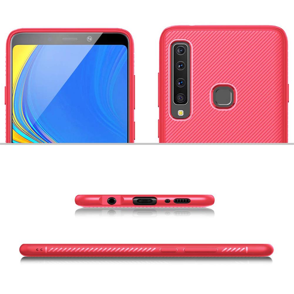 Fancy Case für Samsung Galaxy A9 2018 in Rot