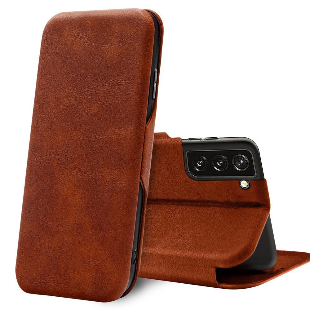Shell Flip für Samsung Galaxy S22 Plus in Braun