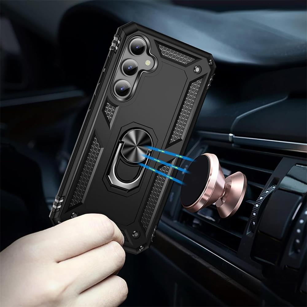 Army Case für Samsung Galaxy S24 Plus in Schwarz