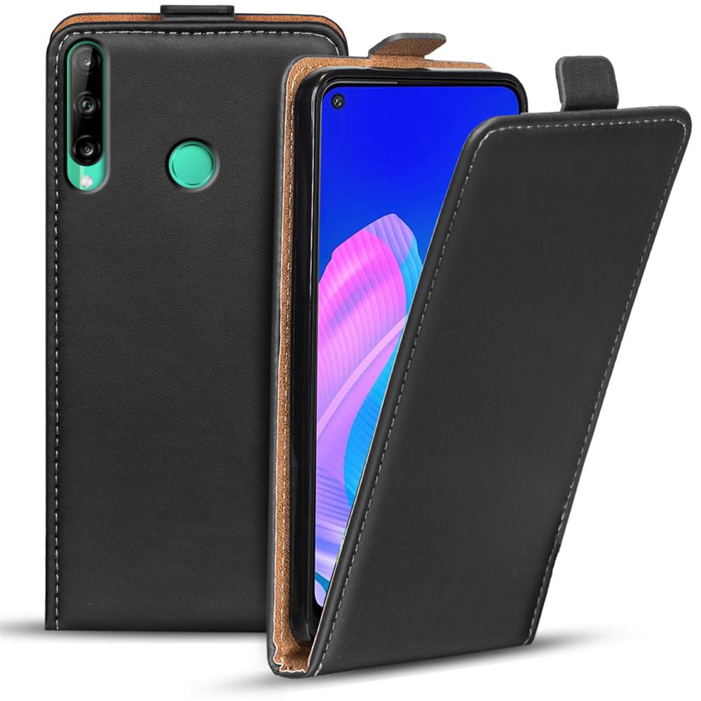 Basic Flip für Huawei P40 Lite E in Schwarz