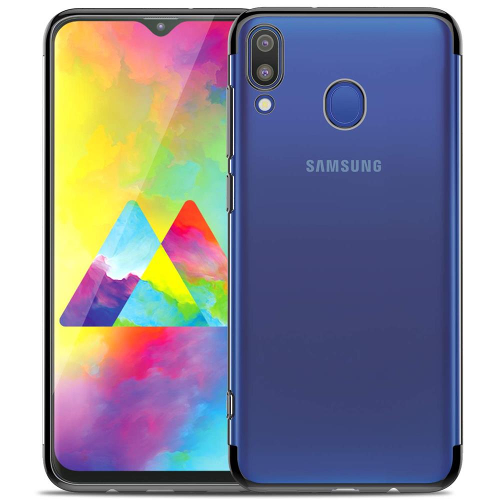 Zero Edge Color für Samsung Galaxy M20 in Schwarz