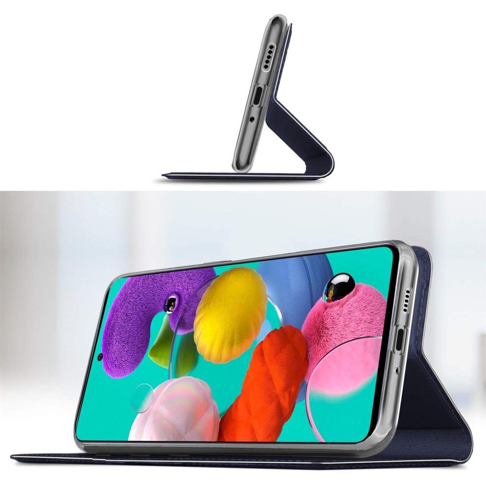 Electroplated Flip für Samsung Galaxy A41 in Blau