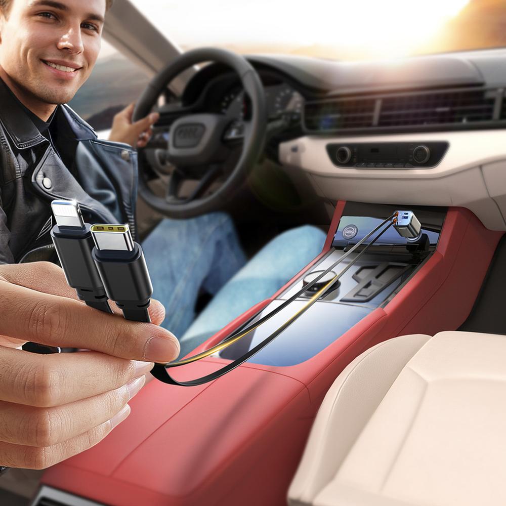 Joyroom Kfz-Ladegerät - JR-CCL05 - 4in1