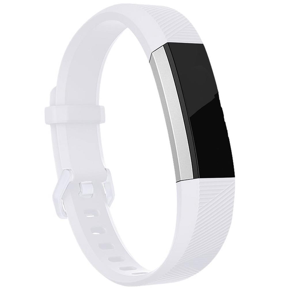 Fitnessarmband TPU für Fitbit Alta / HR - Größe S in Weiss