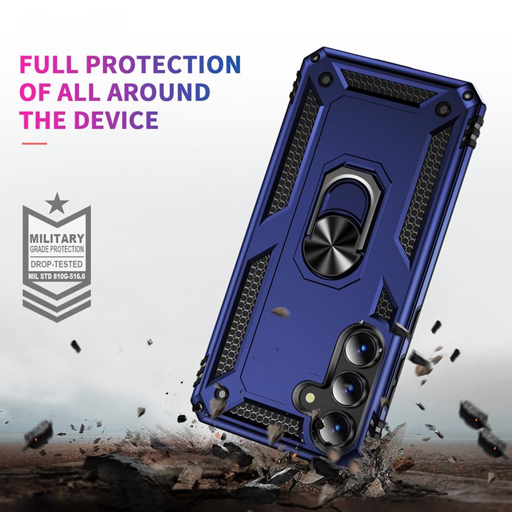 Army Case für Samsung Galaxy S25 FE in Blau