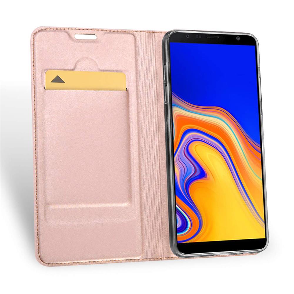 Electroplated Flip für Samsung Galaxy J6 Plus in Rosegold