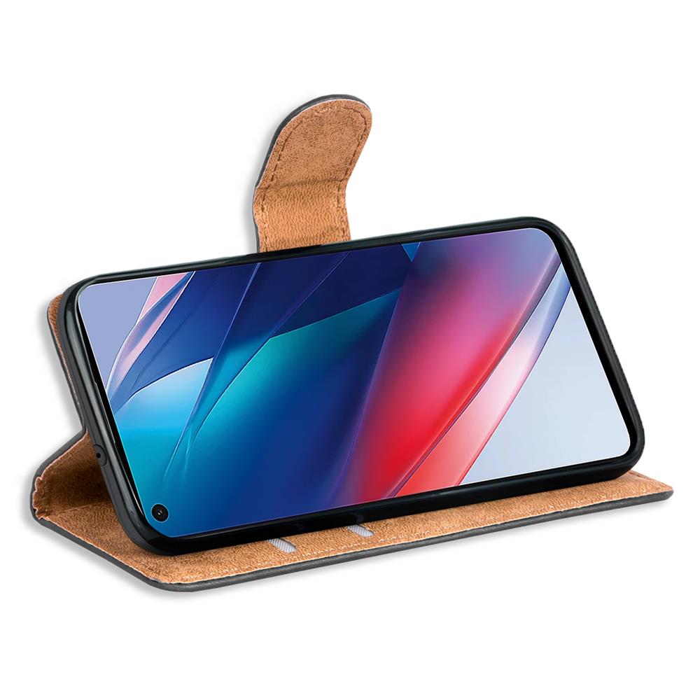 Basic Wallet für OPPO Find X3 Lite in Schwarz