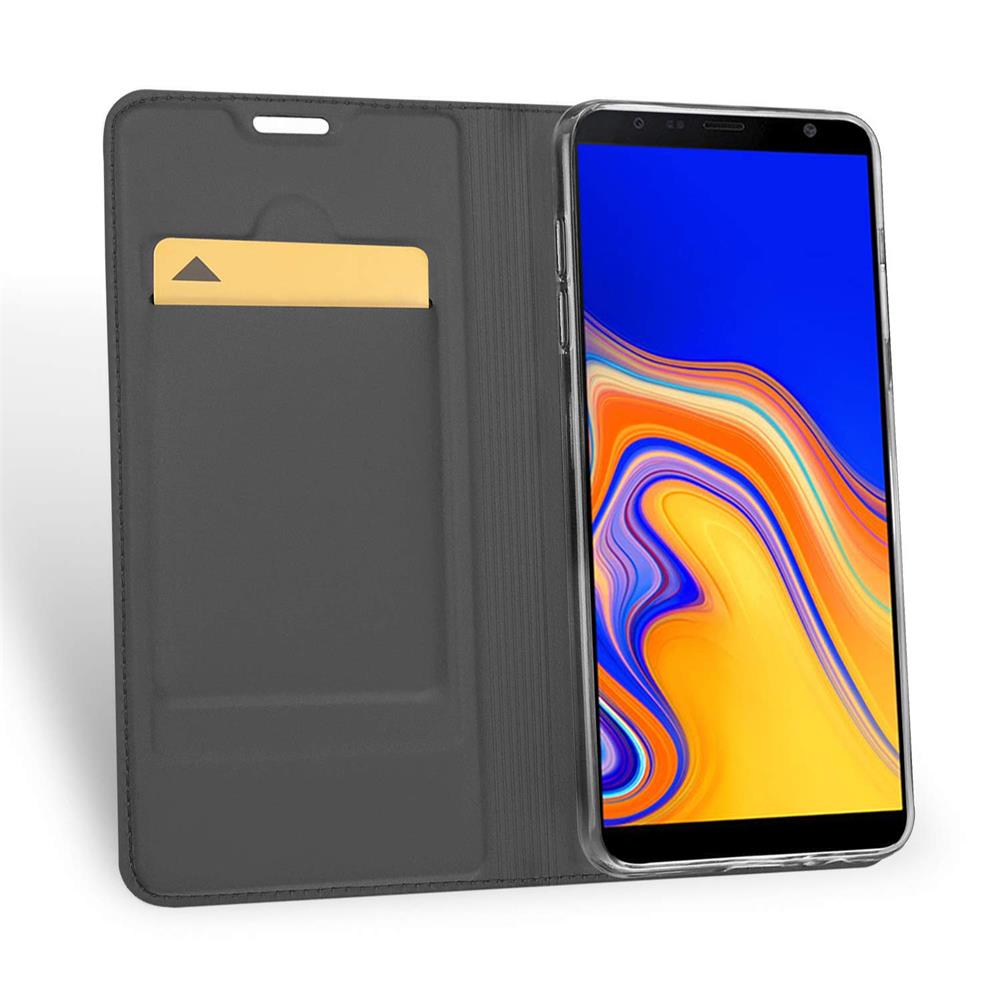Electroplated Flip für Samsung Galaxy J6 Plus in Schwarz