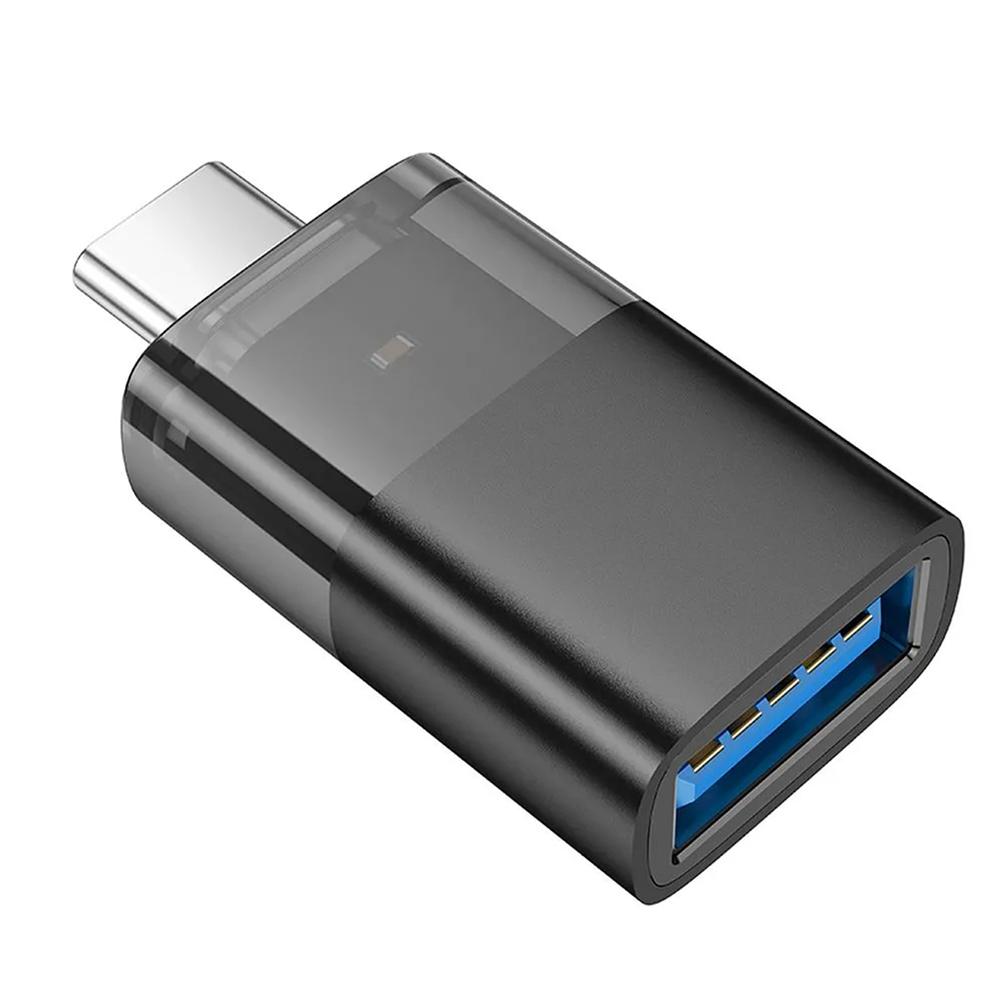 Hoco UA36B USB-C auf USB-A OTG - Schwarz