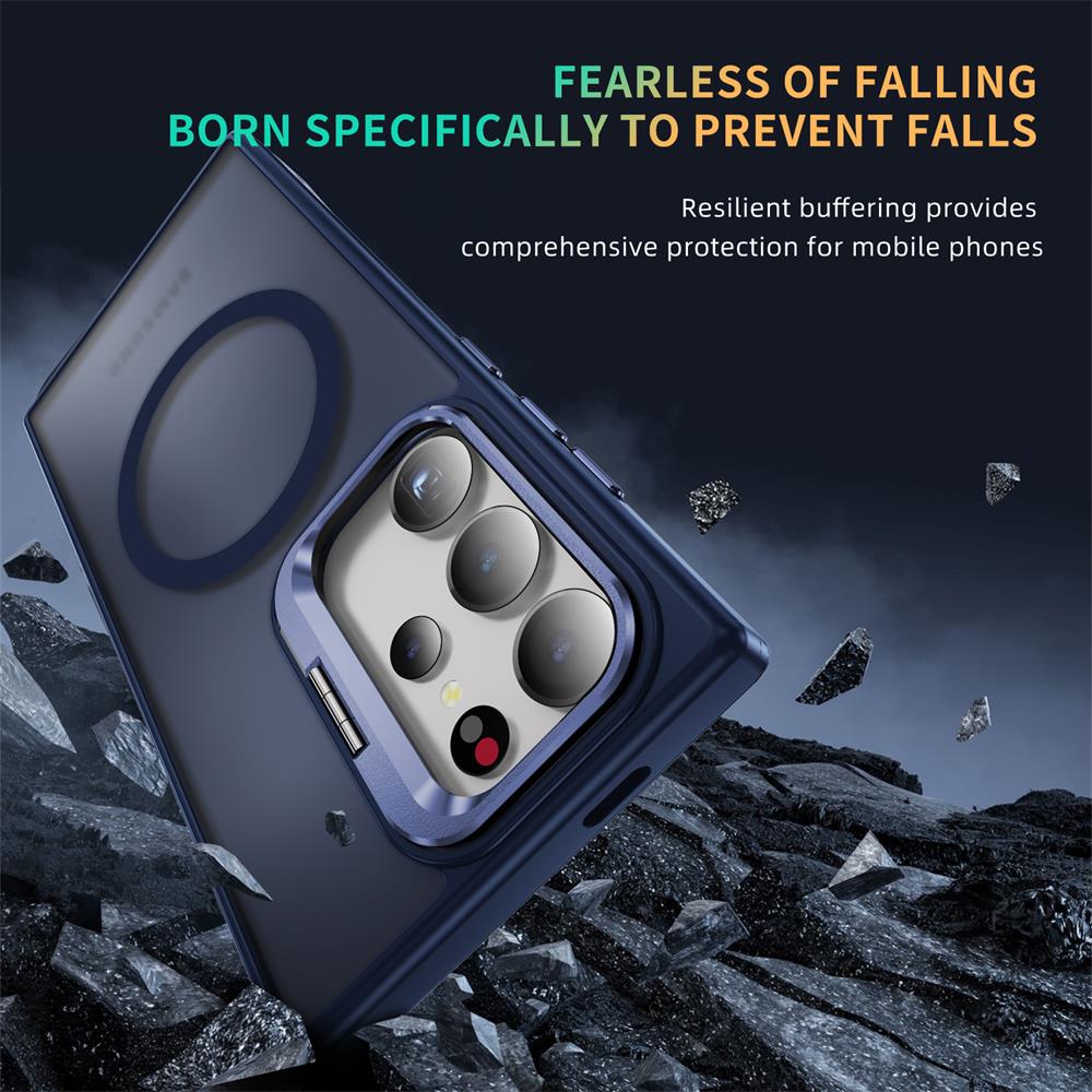 Skin MagSafe für Samsung Galaxy S24 Ultra in Dunkelblau