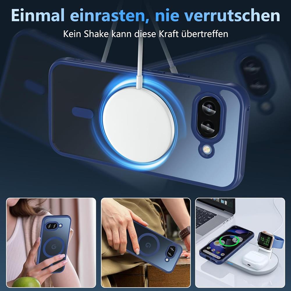 Zoya TPU für Google Pixel 9a in Blau