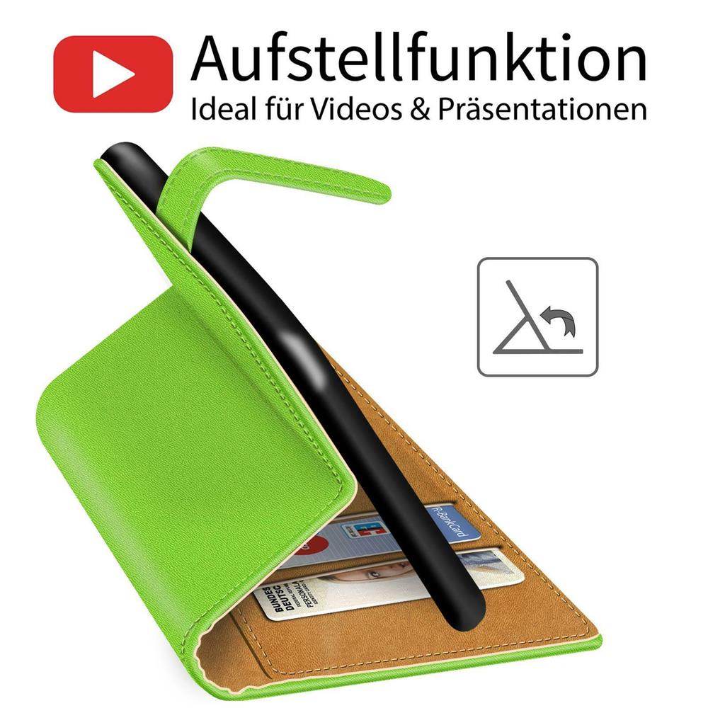 Basic Wallet für Samsung Galaxy S24 Plus in Grün