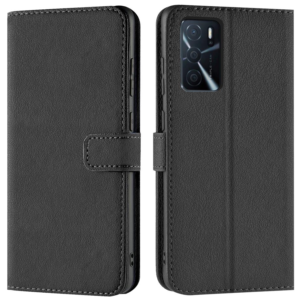 Basic Wallet für OPPO A16 / A16s in Schwarz