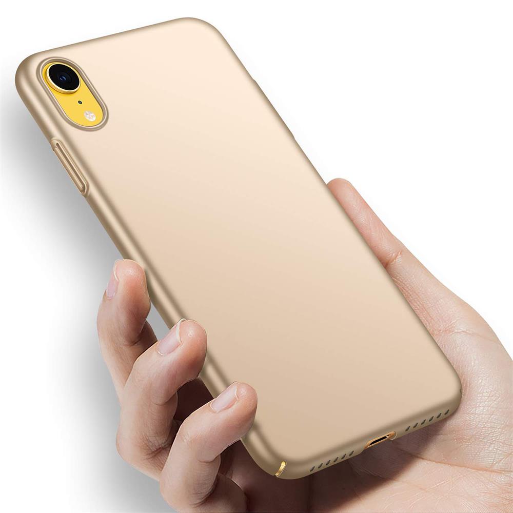 Classic Plain für Apple iPhone XR in Gold