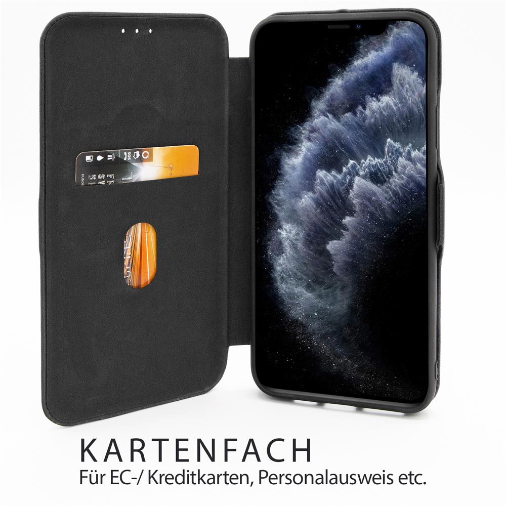 Shell Flip für Apple iPhone 11 Shell Flip für Samsung Galaxy S9 Plus in Schwarz