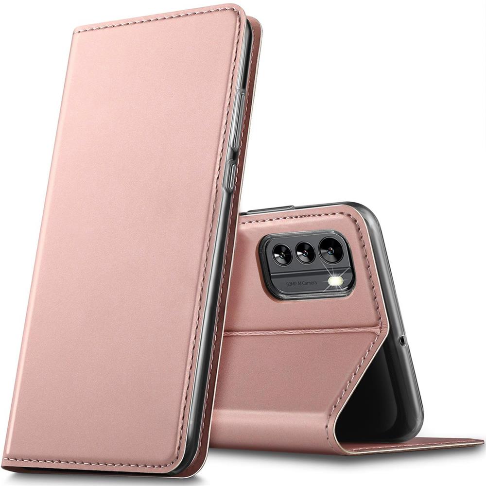 Electroplated Flip für Nokia G60 5G in Rosegold
