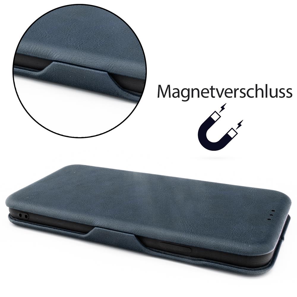 Shell Flip für Samsung Galaxy S25 Edge in Blau