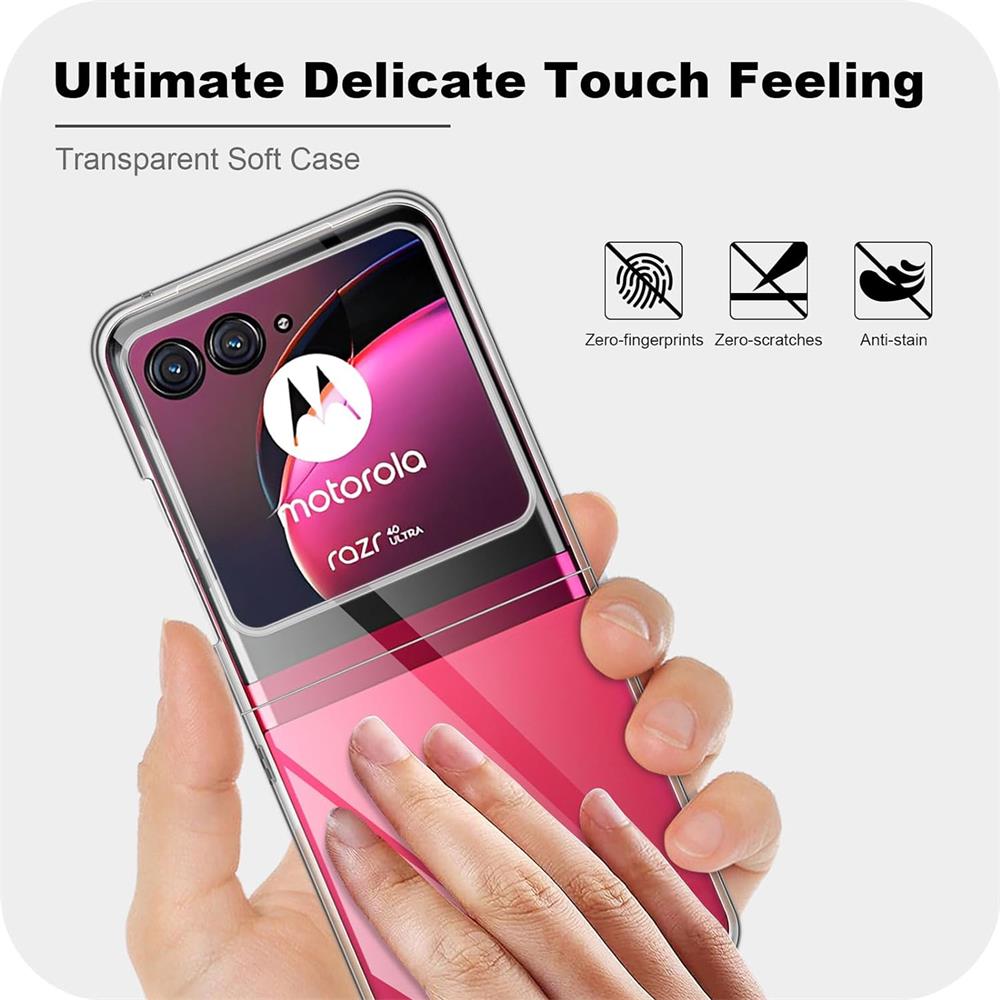 Zero für Motorola Razr 40 Ultra in Transparent