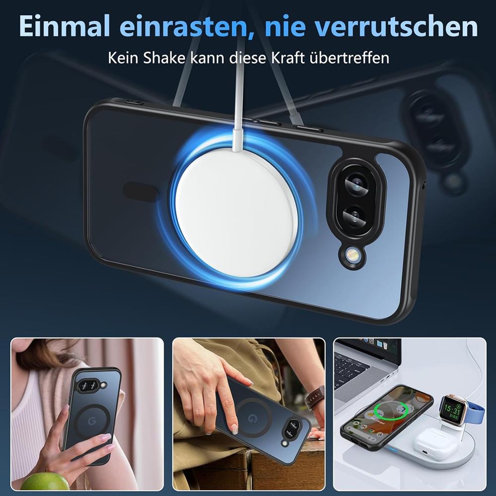 Zoya TPU für Google Pixel 9a in Schwarz