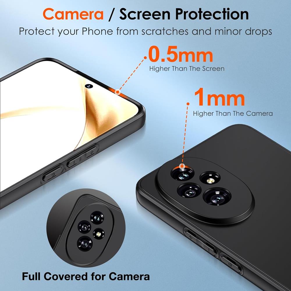 Classic TPU für Honor 200 Pro in Schwarz