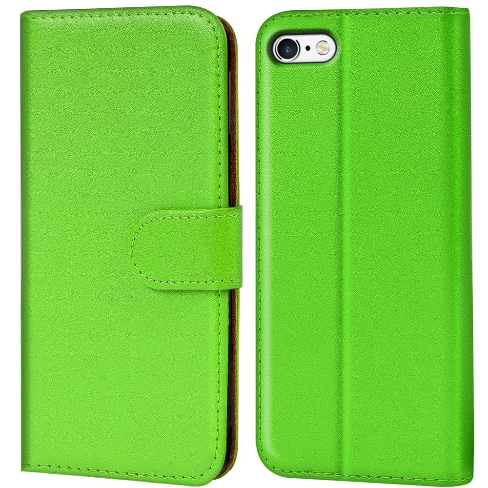 Basic Wallet für Apple iPhone 6 Plus / 6S Plus in Grün