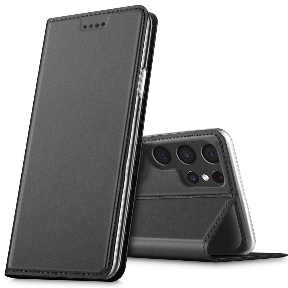 Electroplated Flip für Samsung Galaxy S24 Ultra in Schwarz