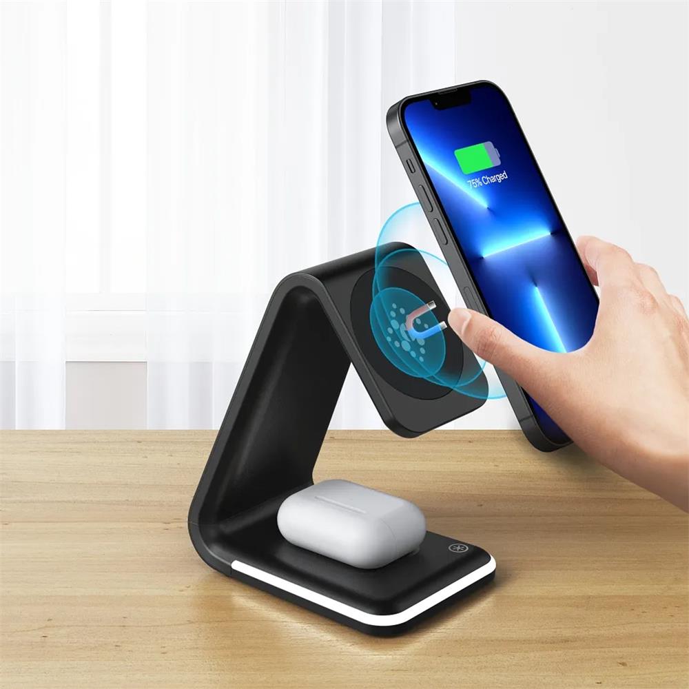 Ladestation für Apple Geräte B-17 SCHWARZ