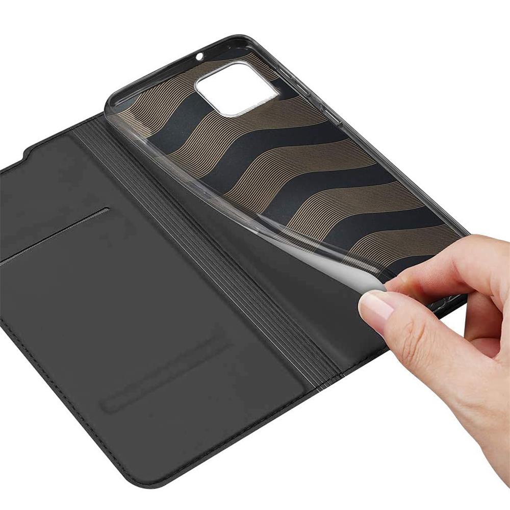 Electroplated Flip für Samsung Galaxy A22 5G in Schwarz
