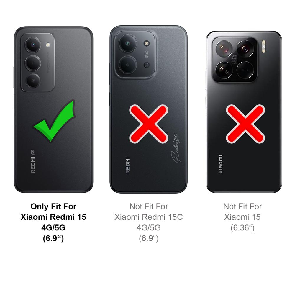 Zoya TPU für Xiaomi Redmi 15 5G in Schwarz
