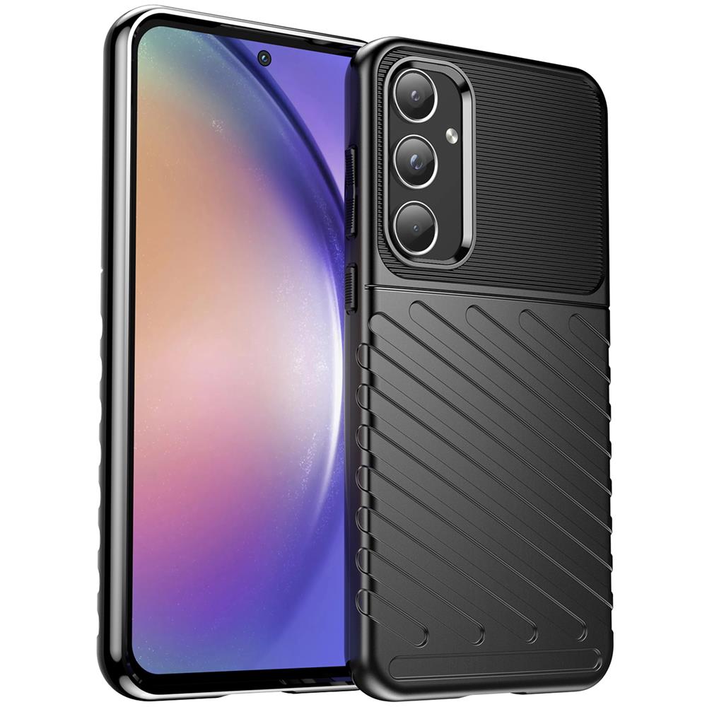 Thunder Case für Samsung Galaxy A55 5G in Schwarz