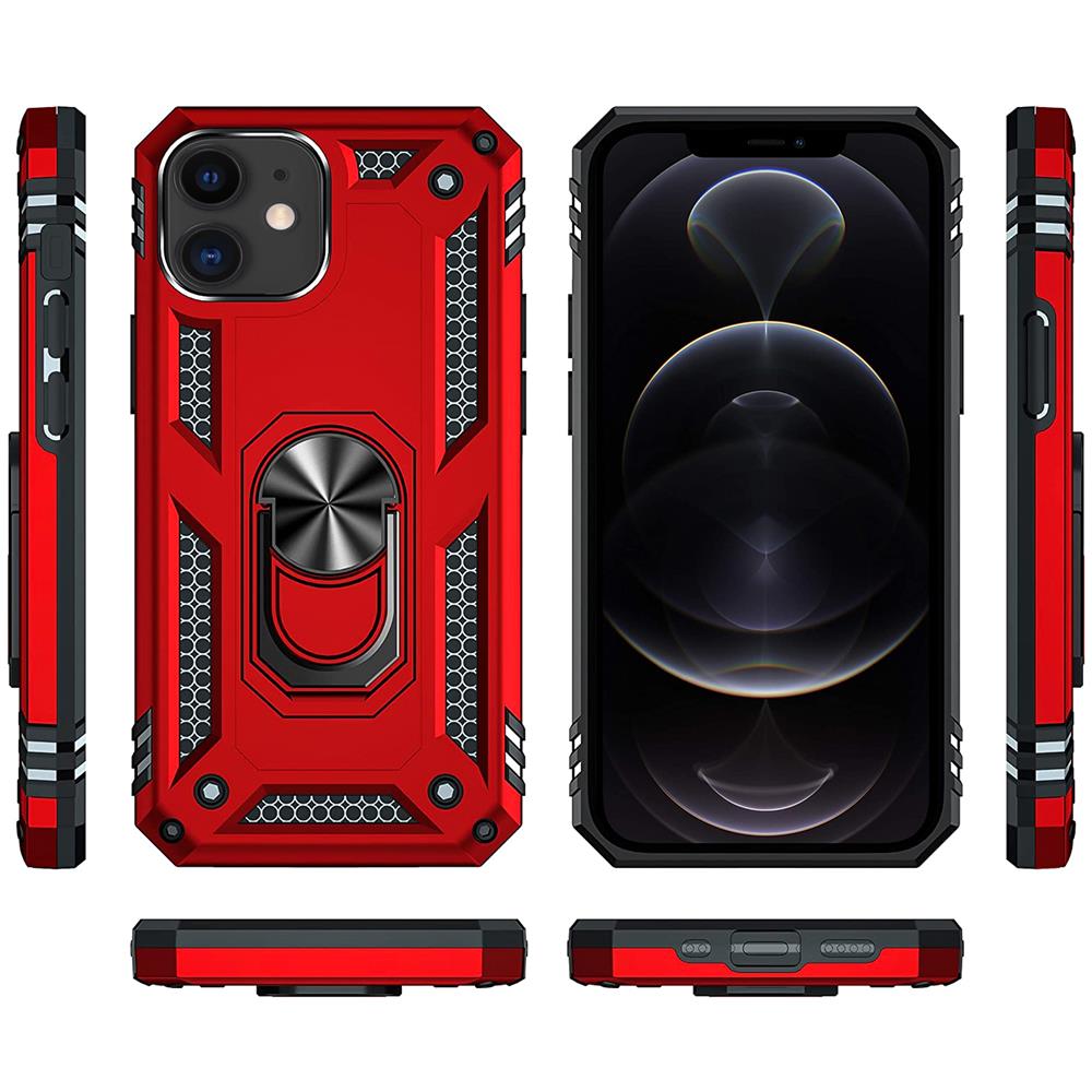 Army Case für Apple iPhone 12 Mini in Rot