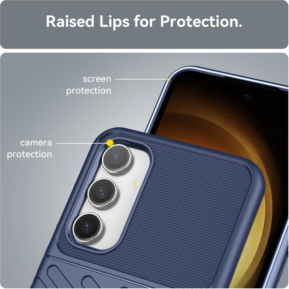 Thunder Case für Samsung Galaxy S23 FE in Blau