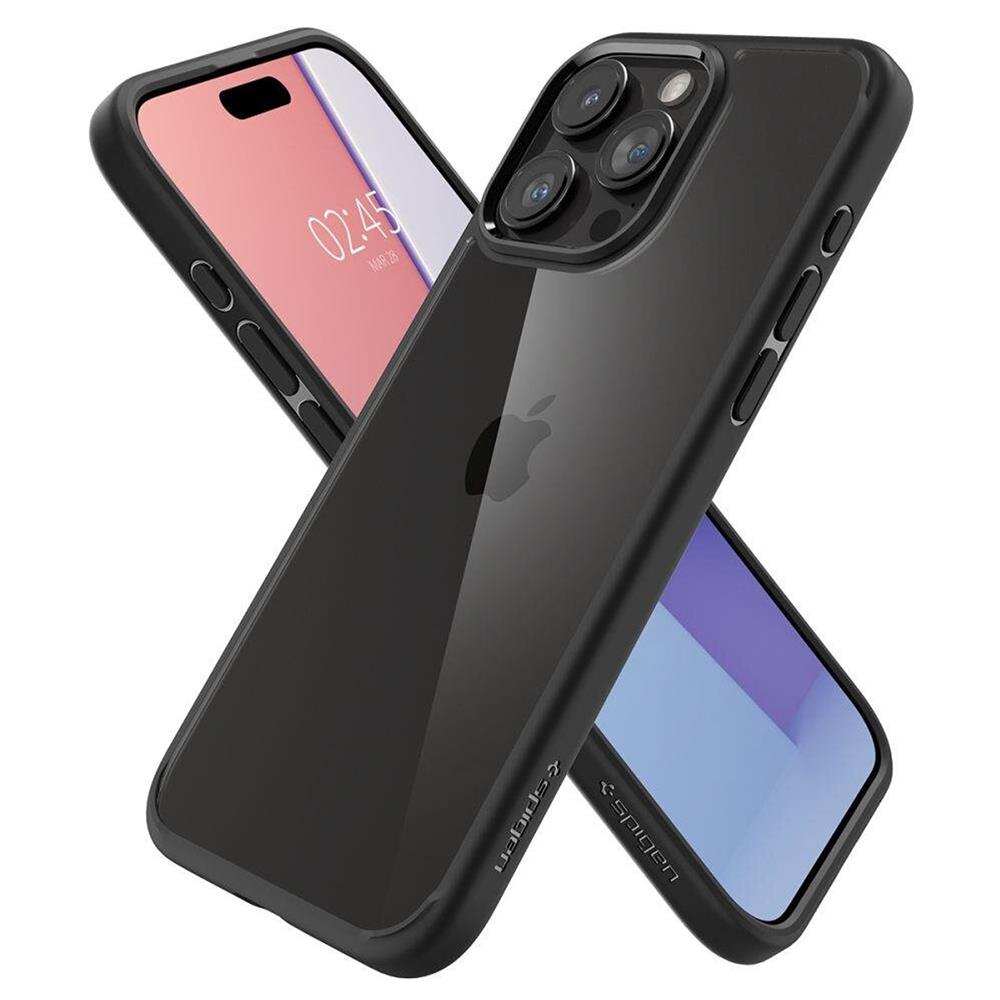 Spigen ULTRA HYBRID CASE für Apple iPhone 15 Pro Max in Schwarz