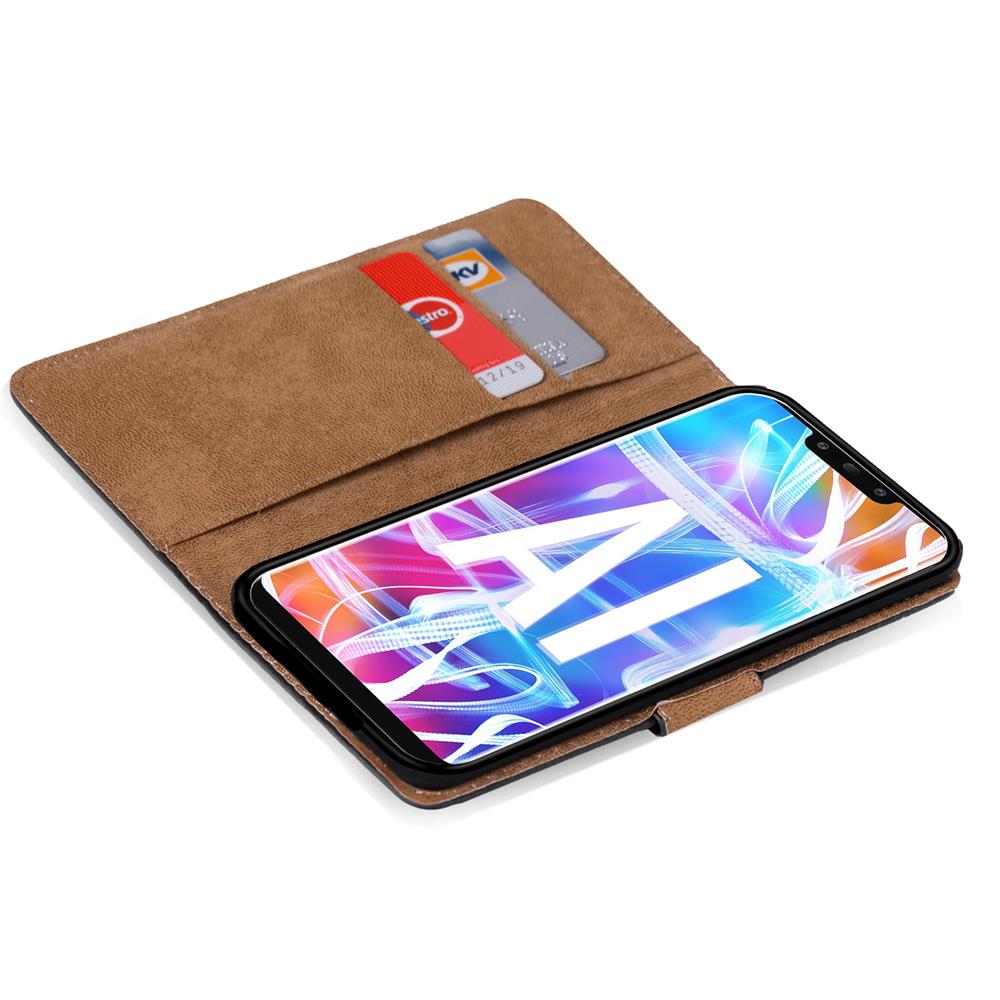Basic Wallet für Huawei Mate 20 Lite in Schwarz