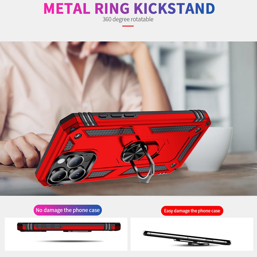 Army Case für Apple iPhone 16 Pro Max in Rot