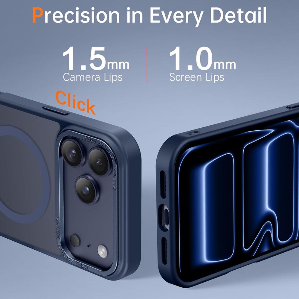 Frame Case für Apple iPhone 17 Pro Max in Blau