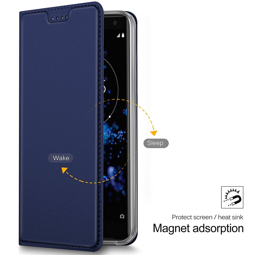 Electroplated Flip für Sony Xperia XZ3 in Blau