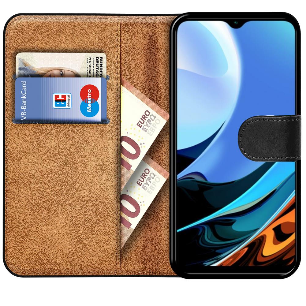 Basic Wallet für Xiaomi Redmi 9T in Schwarz