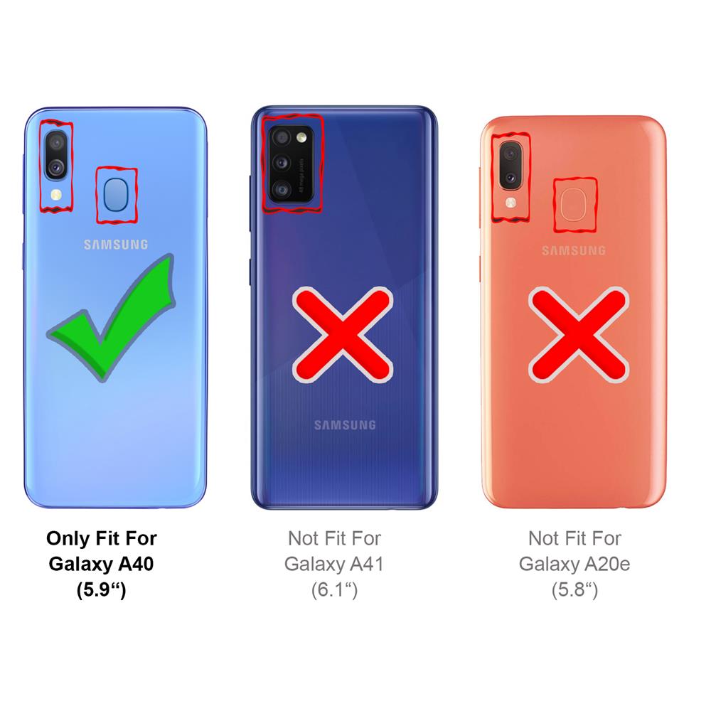 Zero für Samsung Galaxy A40 in Transparent