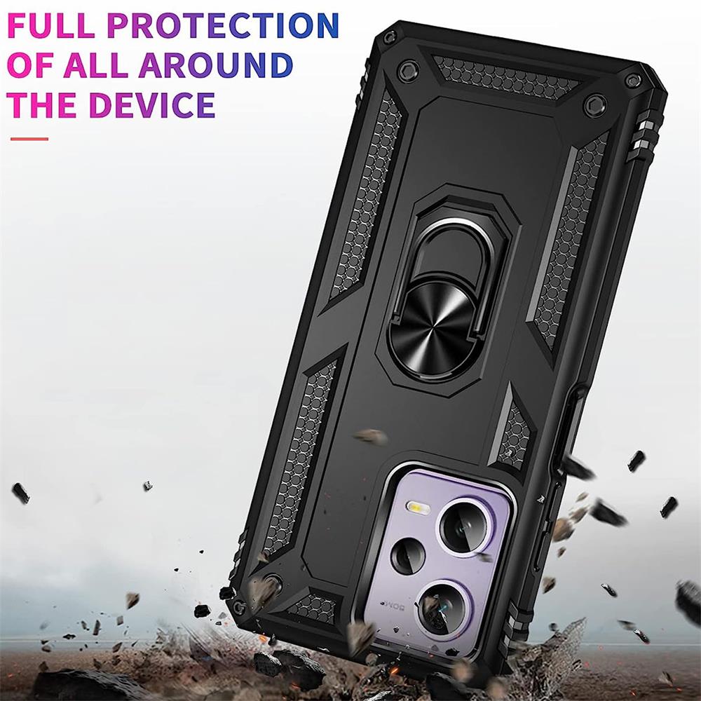 Army Case für Xiaomi Redmi Note 12 Pro Plus 5G in Schwarz
