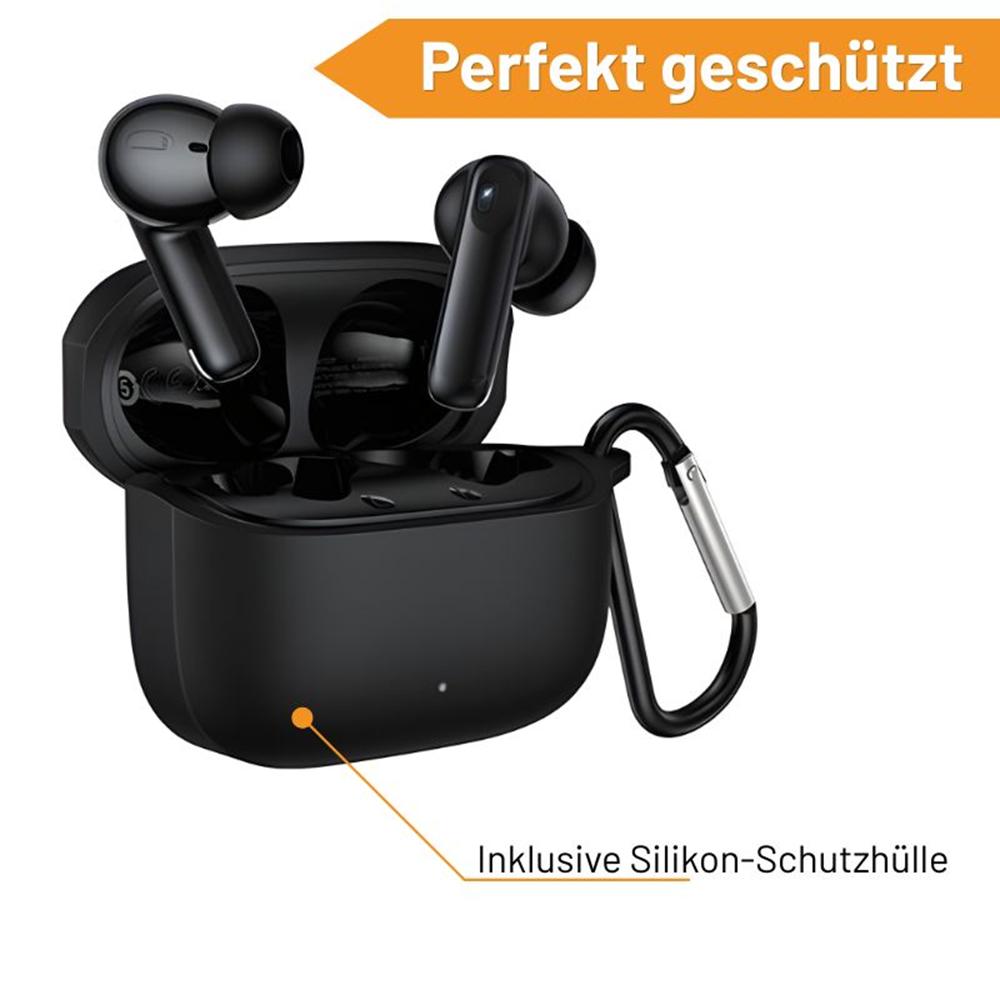 Kopfhörer Bluetooth - Hoco EQ30 in Schwarz